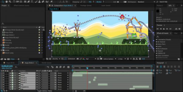 Tutorial Create Game Angry Birds in After Effects