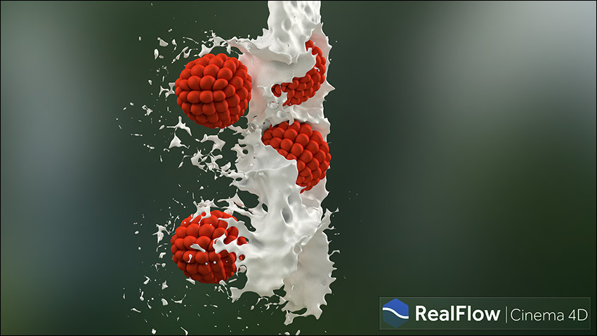 آموزش فارسی پلاگین RealFlow در Cinema 4d
