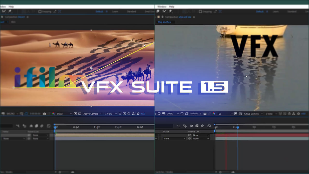 آموزش کامل پلاگین های VFX Suite در افتر افکت