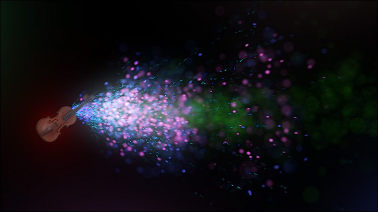 384-آموزش تاثیر صدا بر روی پلاگین Particular با اسکریپت Property Effector