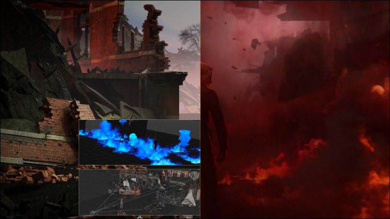 پشت صحنه ساخت تریلر فیلم Skyfall در نرم افزار Cinema 4d