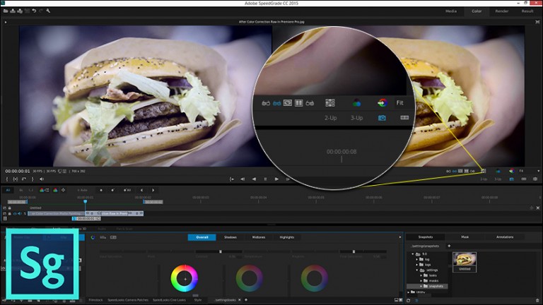 393-فصل اول آموزش SpeedGrade: محیط پیش نمایش و ابزار های آن