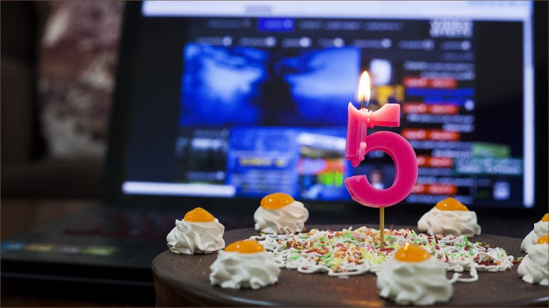 تولد 5 سالگی وبسایت ویدیو افکت و 23 سالگی حسین هادی پور