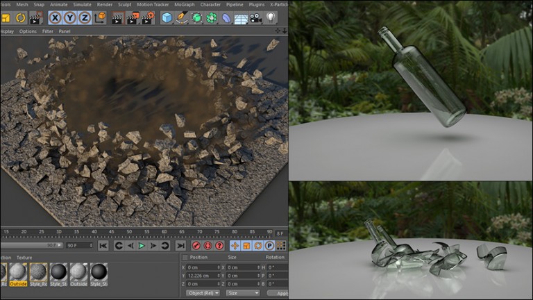425-آموزش مقدماتی پلاگین NitroBlas 2 در نرم افزار Cinema 4d