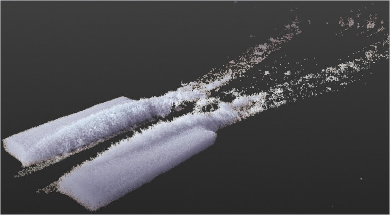 435-آموزش شبیه سازی ساخت برف در RealFlow و Cinema 4d