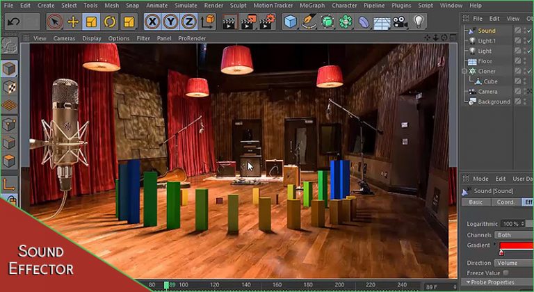 496-فصل سوم : آموزش قابلیت های ورژن R19 نرم افزار Cinema 4d