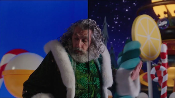 پشت صحنه جلوه های ویژه فیلم Christmas-Co