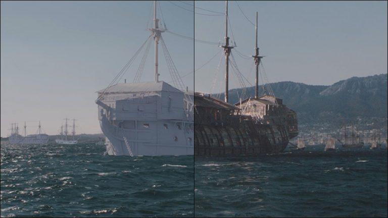 پشت صحنه جلوه های ویژه فیلم The Emperor of Paris