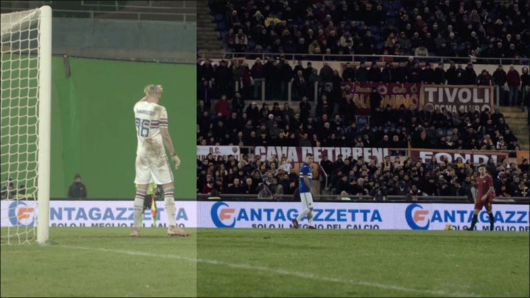 پشت صحنه جلوه های ویژه فیلم فوتبالی Il Campione