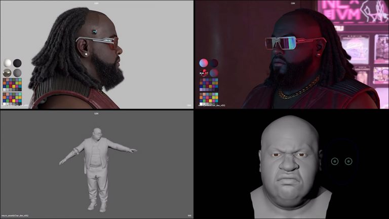 پشت صحنه جلوه های ویژه تریلر بازی Cyberpunk 2077