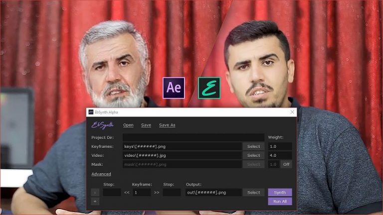 547-آموزش نرم افزار EbSynth برای اضافه کردن جزئیات به ویدیو