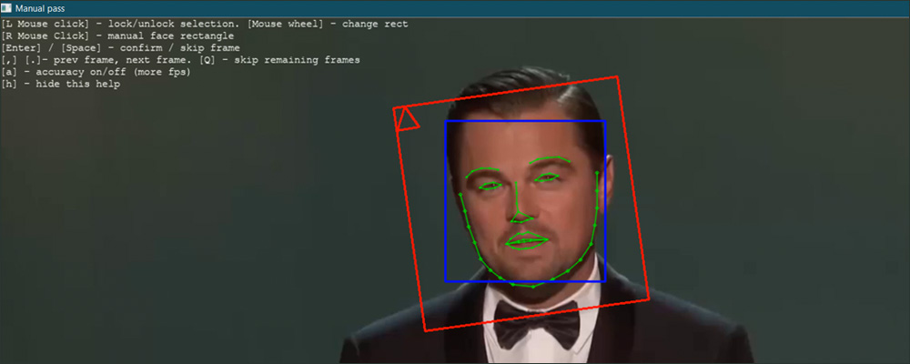 آموزش جداکردن صورت به صورت دستی در DeepFaceLab
