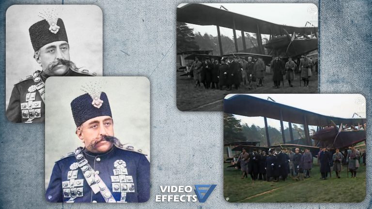 566-آموزش تبدیل عکس و فیلم های قدیمی سیاه سفید به رنگی