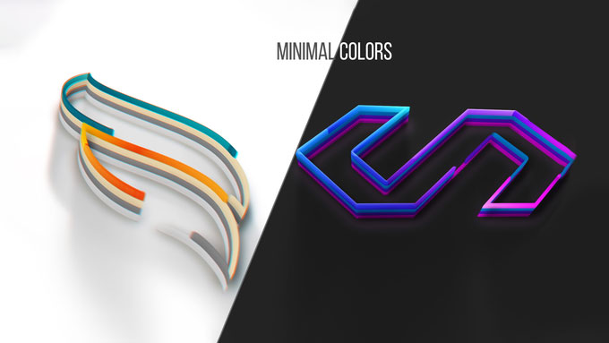 دانلود پروژه آماده لوگوی چندین رنگ برای افتر افکت