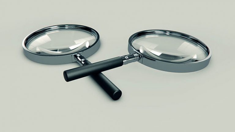 دانلود مدل سه بعدی ذره بین