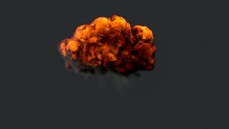 دانلود پروژه آتش سه بعدی برای نرم افزار Cinema 4d