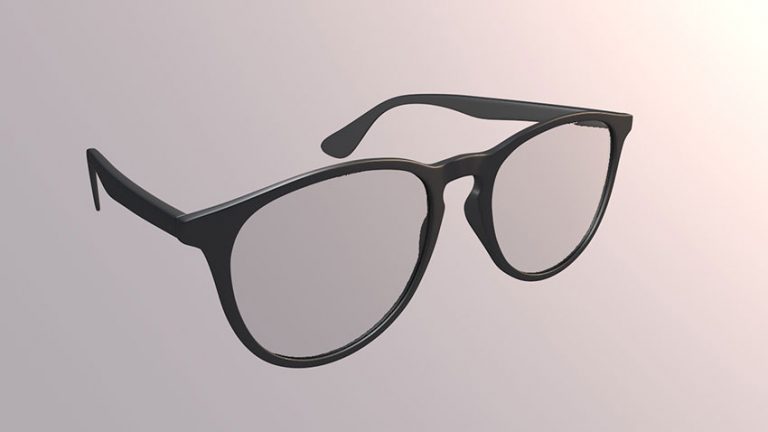 دانلود مدل سه بعدی عینک