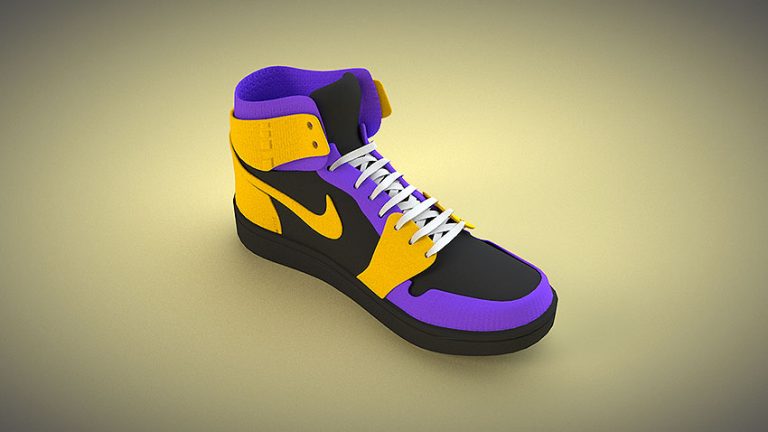 دانلود مدل سه بعدی کفش نایک