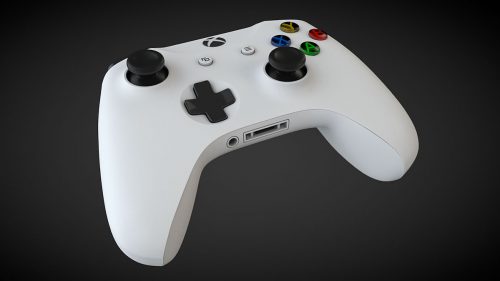 دانلود مدل سه بعدی دسته Xbox One برای نرم افزار Cinema 4d