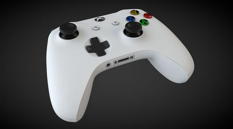 دانلود مدل سه بعدی دسته بازی Xbox One