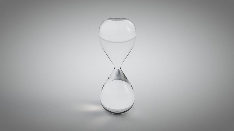 دانلود مدل سه بعدی ساعت شنی