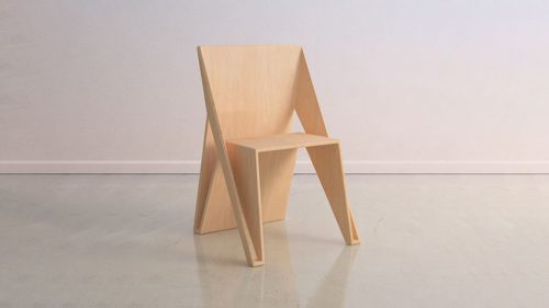دانلود مدل سه بعدی صندلی برای نرم افزار Cinema 4d