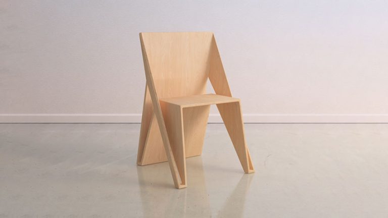 دانلود مدل سه بعدی صندلی مدرن