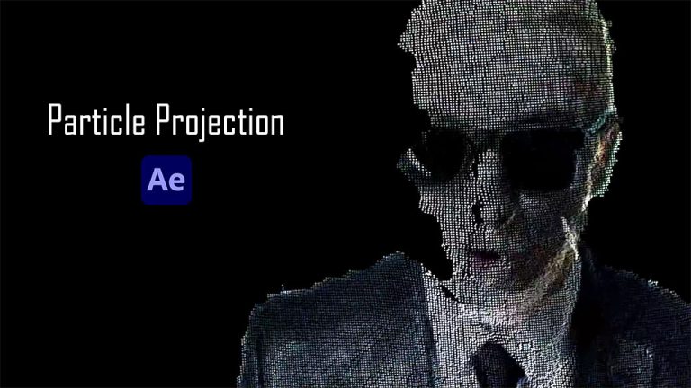 604-آموزش پلاگین Particle Projection تبدیل فیلم به ذره های پارتیکل