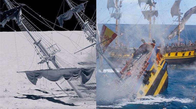 پشت صحنه جلوه های ویژه سریال جدید La Fortuna