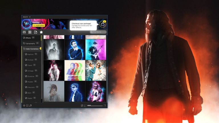 611-آموزش اسکریپت AtomX Photo Effects Pack افکت برای عکس