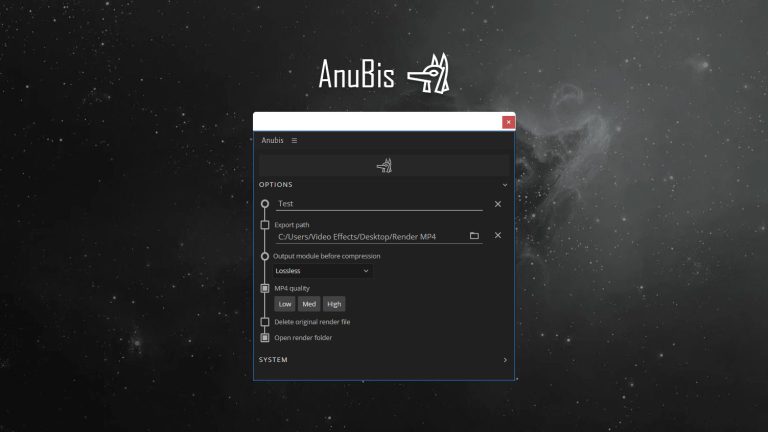 619-آموزش اسکریپت AnuBis برای خروجی MP4 در افتر افکت