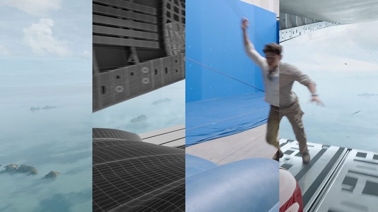 پشت صحنه جلوه های ویژه فیلم بسیار زیبای Uncharted