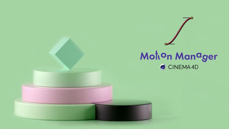 647-آموزش پلاگین Motion Manager تنظیم سرعت در Cinema 4d