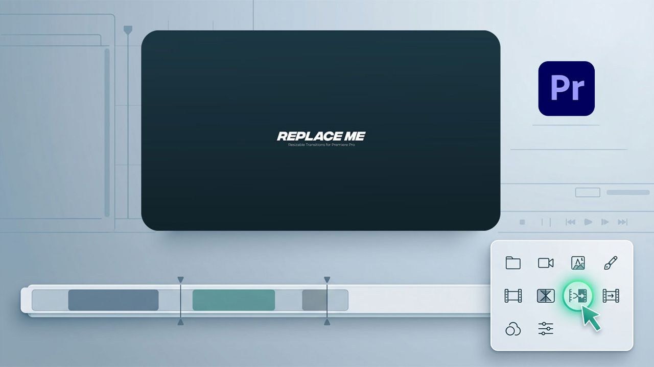 خطای Replace Me در ترانزیشن پریمیر پرو