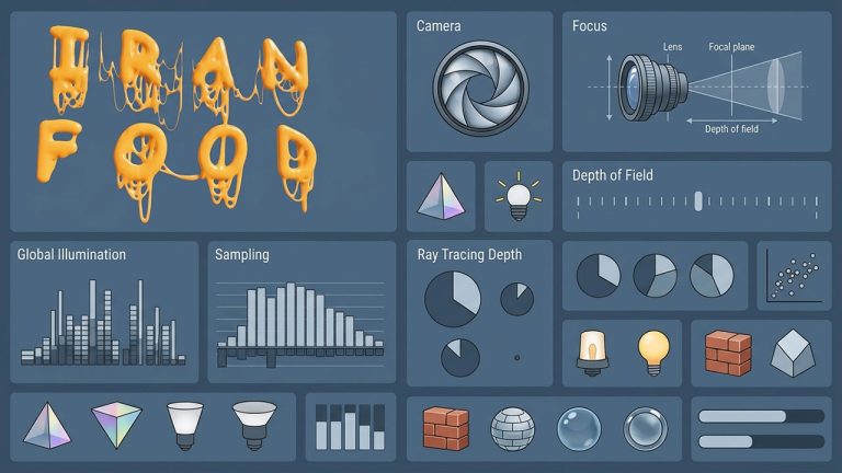 815-فصل نوزدهم آموزش تنظیمات رندر پلاگین RedShift